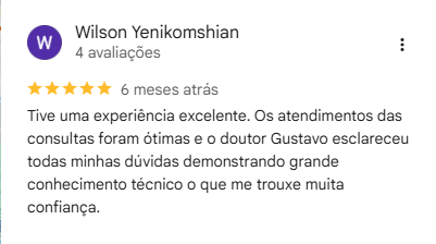 Depoimento Google Dr. Gustavo Henklain